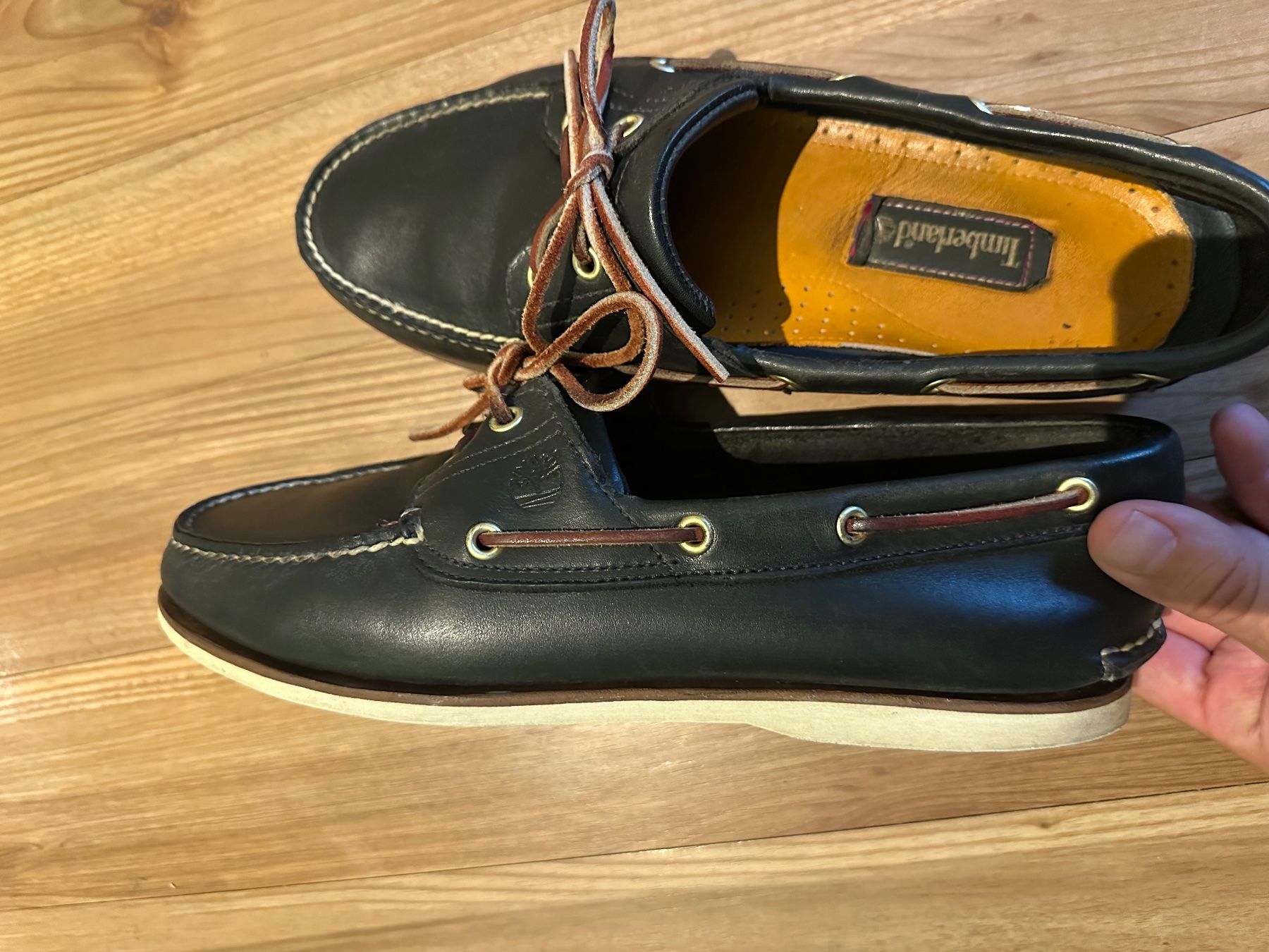Timberland Scarpe da uomo: Timberland Mokassins Bootsschuhe 2 eye GR 45 – Usato da Basel venduto da Basilisk007 4