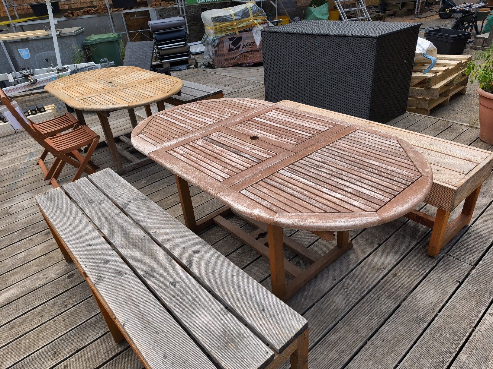 Panchine: schoene Gartensitzbank handgefertigt 160 cm – Usato da Göschenen venduto da kai_9ppg 5