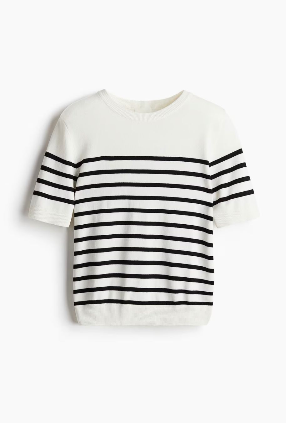 H&M Maglioni & Felpe: H&M Feinstrickshirt schwarz-weiss gestreift Gr. XXS – Nuovo e nell'imballaggio originale da Riedt b. Erlen venduto da sina.aline