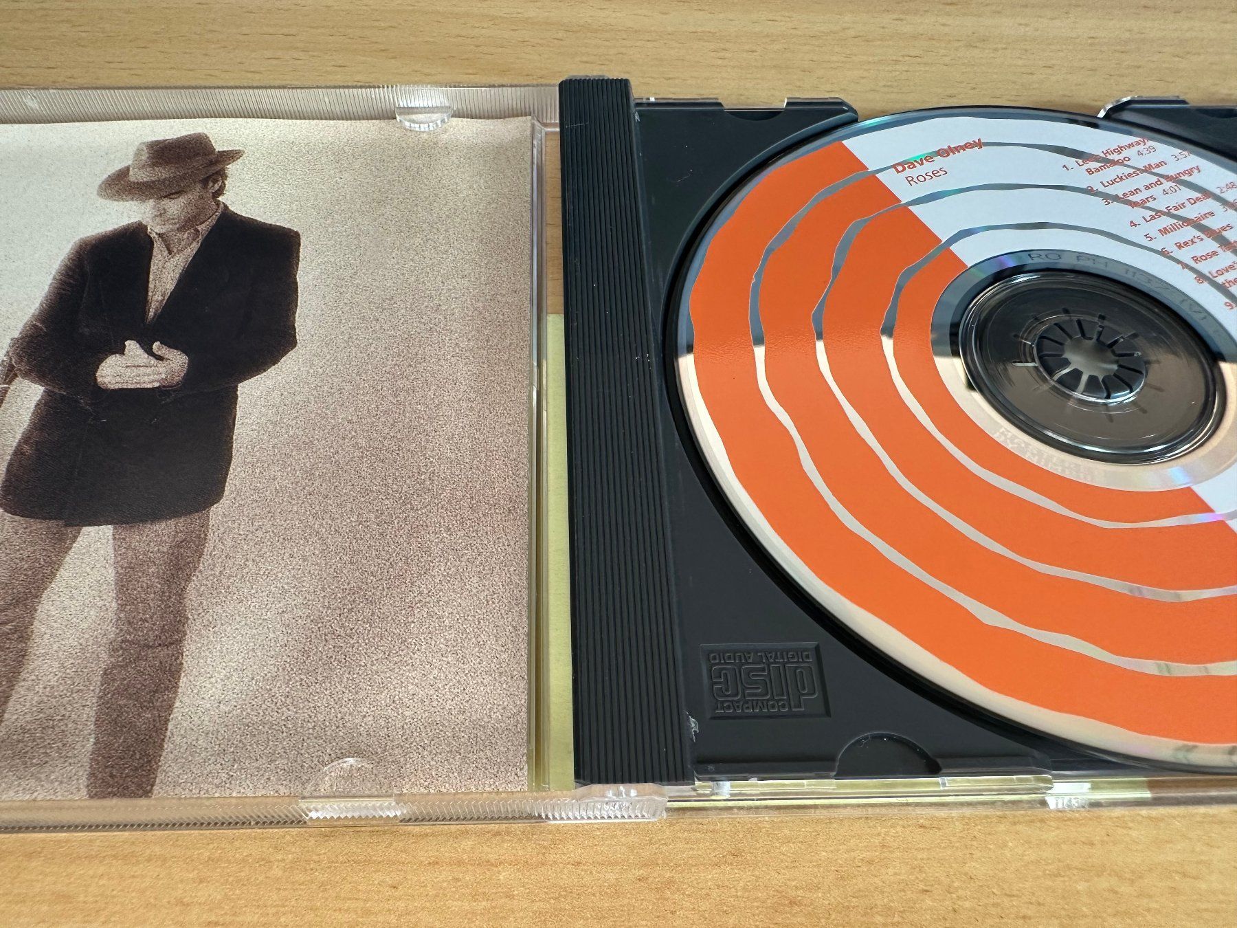 CD: David Olney – Roses – Usato da Rikon im Tösstal venduto da Alpenmutz 2