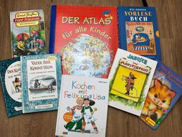 Kinder Bücher Kochen, atlas, vorlesen, janosch, fünf freunde