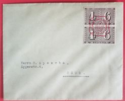 BW1) 258, 100 jahre schweizerische  Postmarke FDC im paar