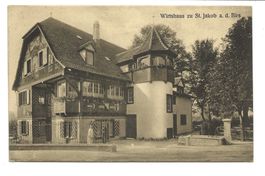 Wirtshaus zu St. Jakob an der Birs (BS) Feldpost - 1914 rar!
