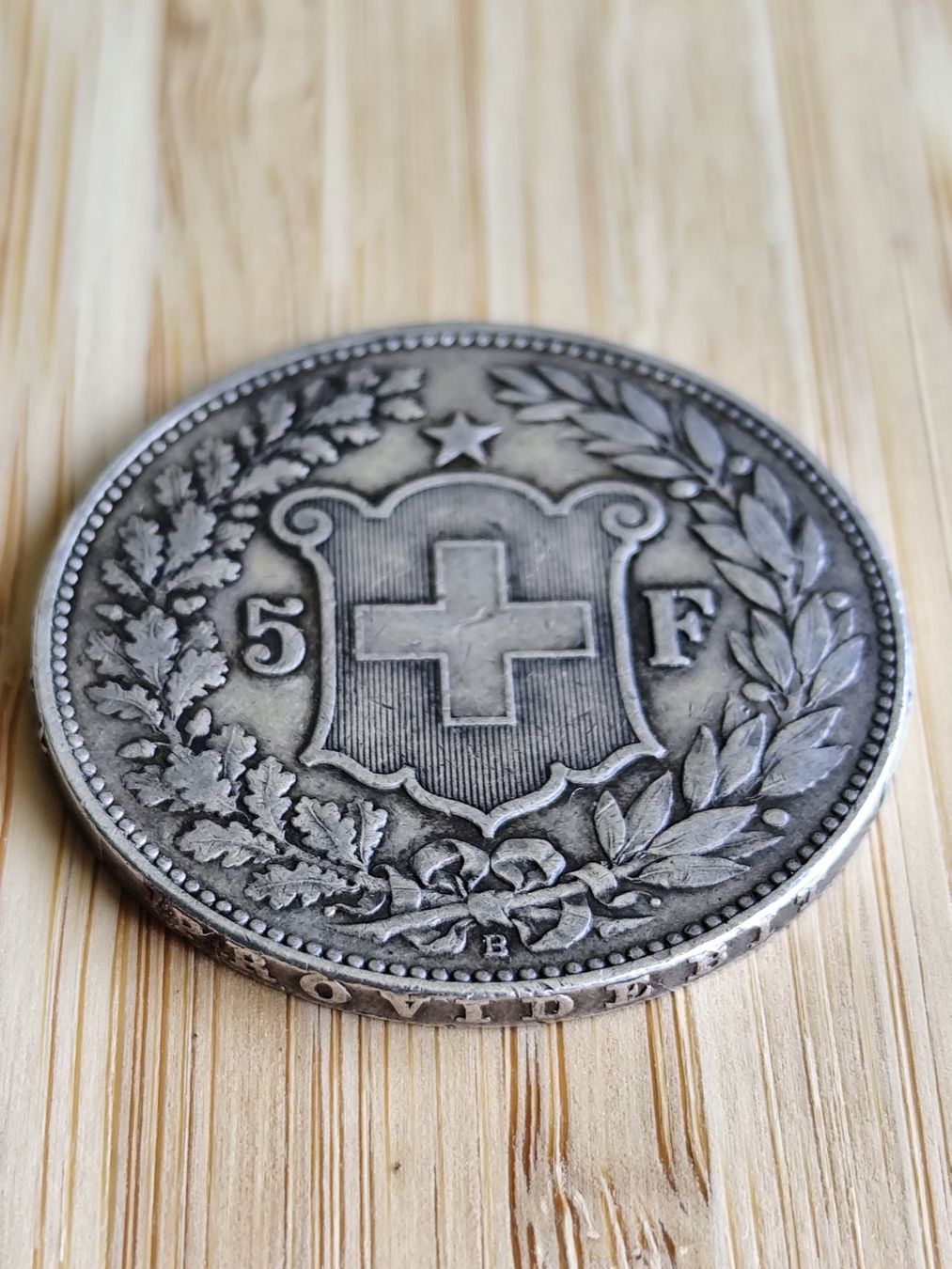 Toutes les monnaies: antike 5fr.silber münze 1904 (Auflage 40'000 ) – D'occasion à minusio par bierbrauer 2