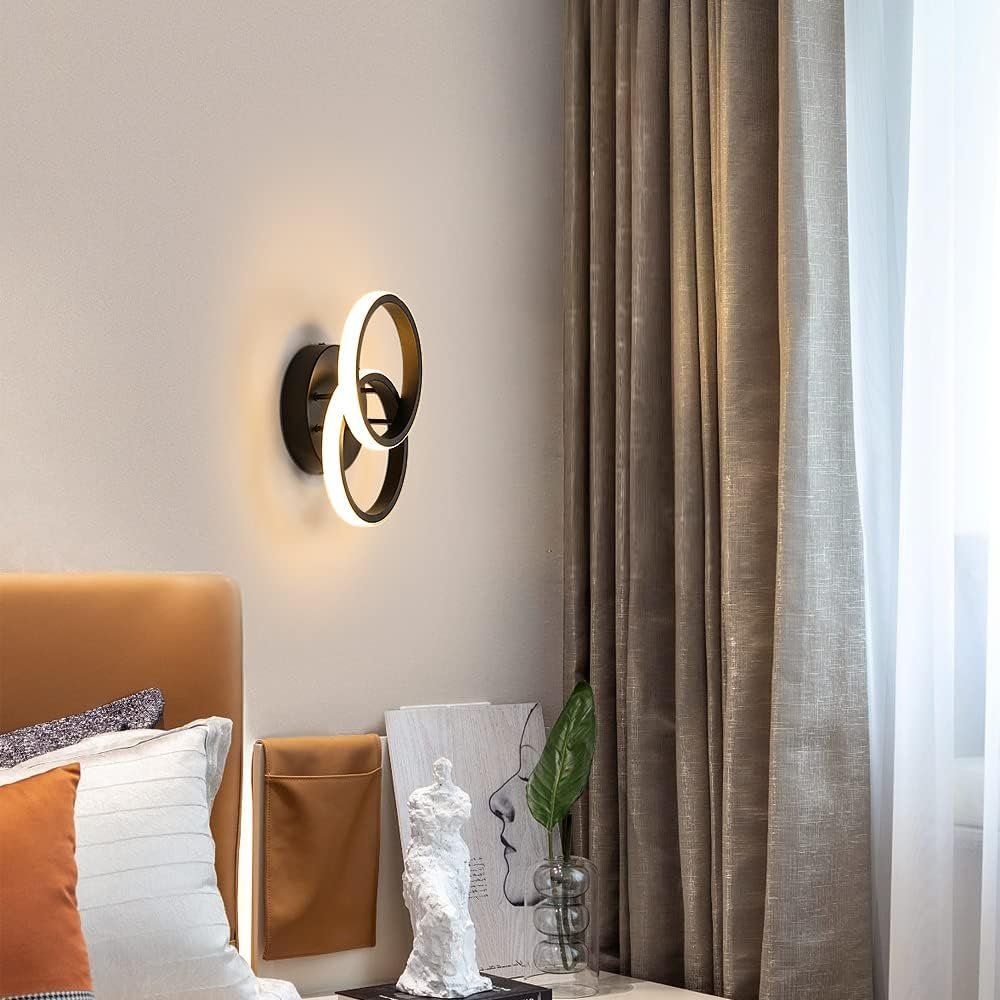 Lampadari & plafoniere: Zwei Ringe Moderne Deckenlampe Acryl Schwarz – Nuovo e nell'imballaggio originale da Châtelaine venduto da topshop.switzerland 4