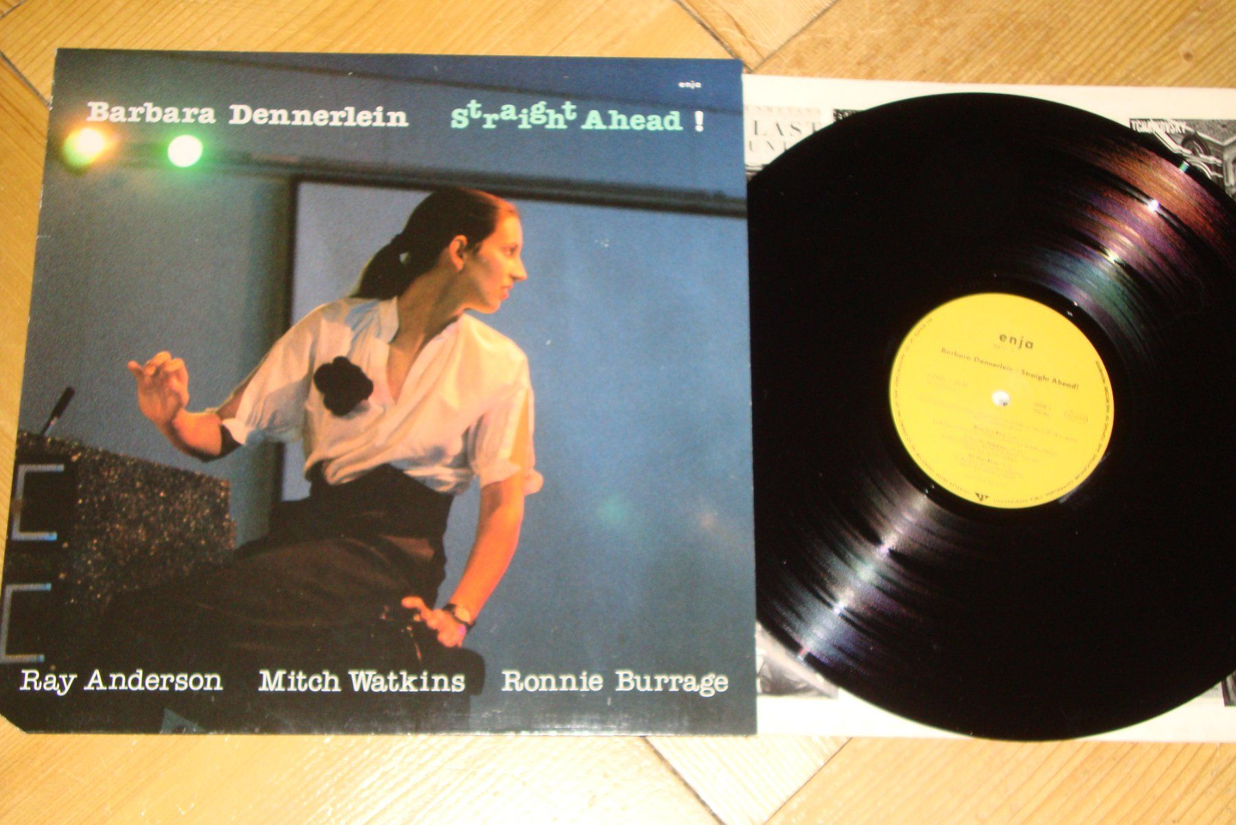 Schallplatten: Barbara Dennerlein - STRAIGHT AHEAD! - Jazz Label enja – Gebraucht aus Bern von Uli_10_11