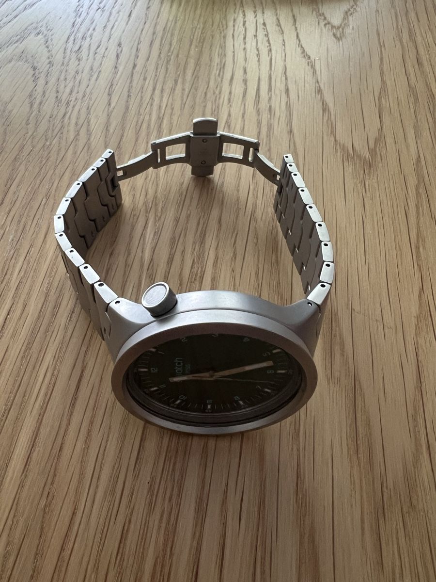 Swatch Orologi: Swatch Big Bold Irony Forest Hour – Usato da Holziken venduto da 181281 8