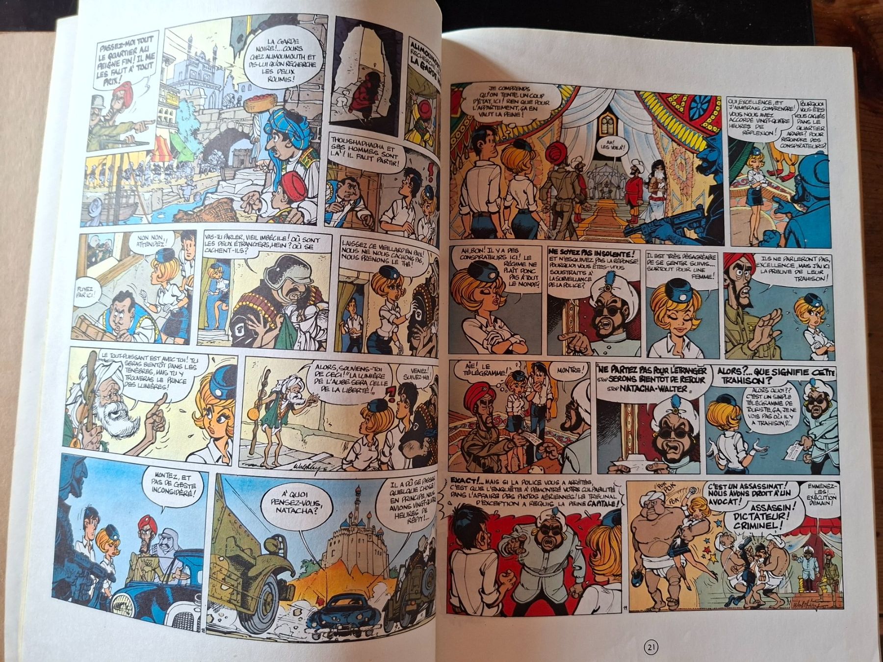 Fumetti: NATACHA N°2 EO  et le maharajah – Usato da Neuchâtel venduto da skajams 3