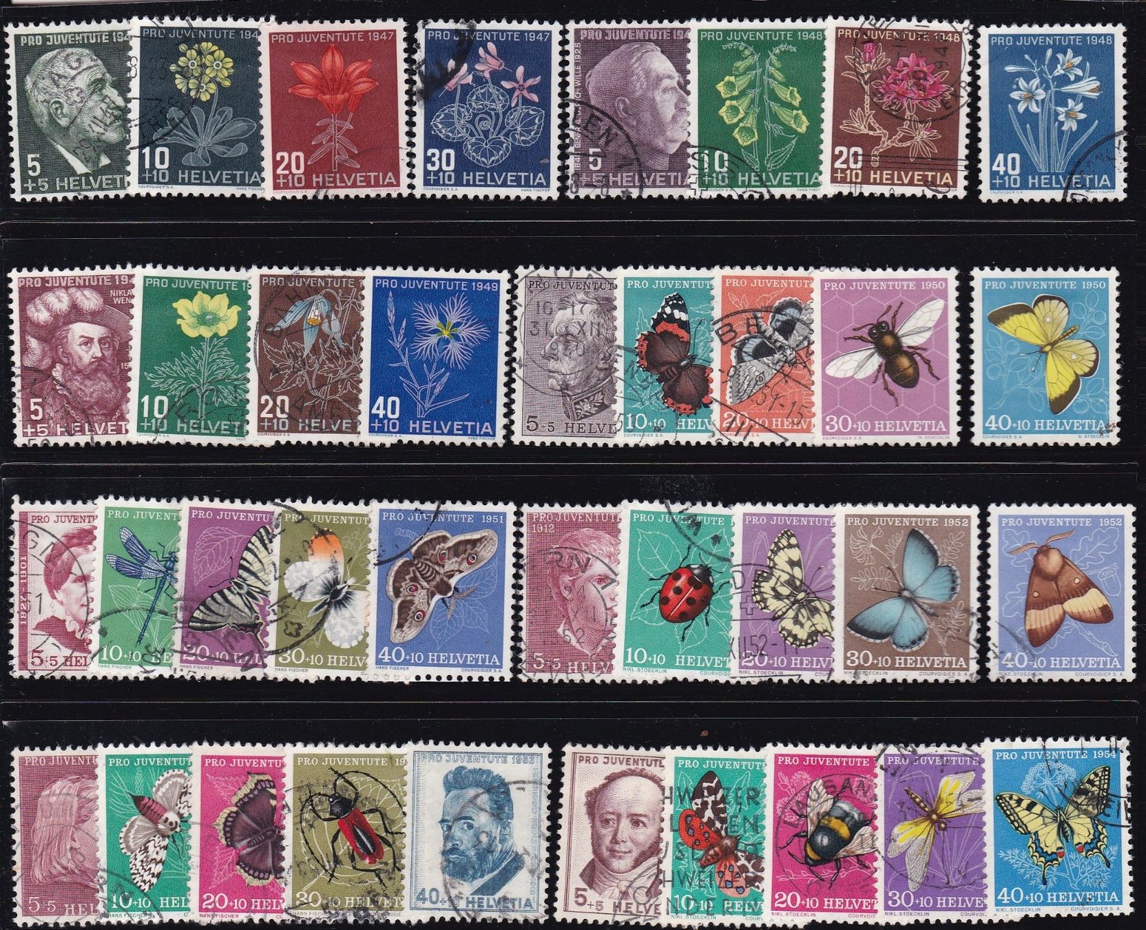 Tous les timbres: Pro Juventute Briefmarken Lot – D'occasion à Münchwilen AG par Nesar 3