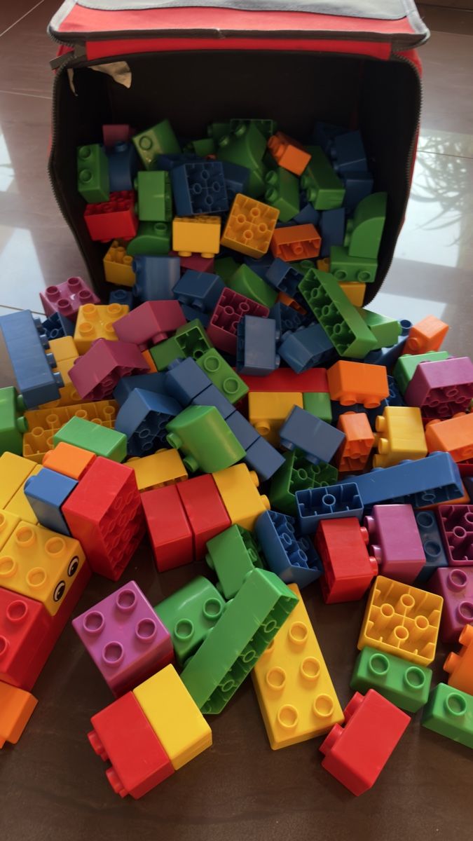 Lego Giocattoli: Bausteine Set mit Aufbewahrungsbox gebraucht – Usato da Thunstetten venduto da Specht71