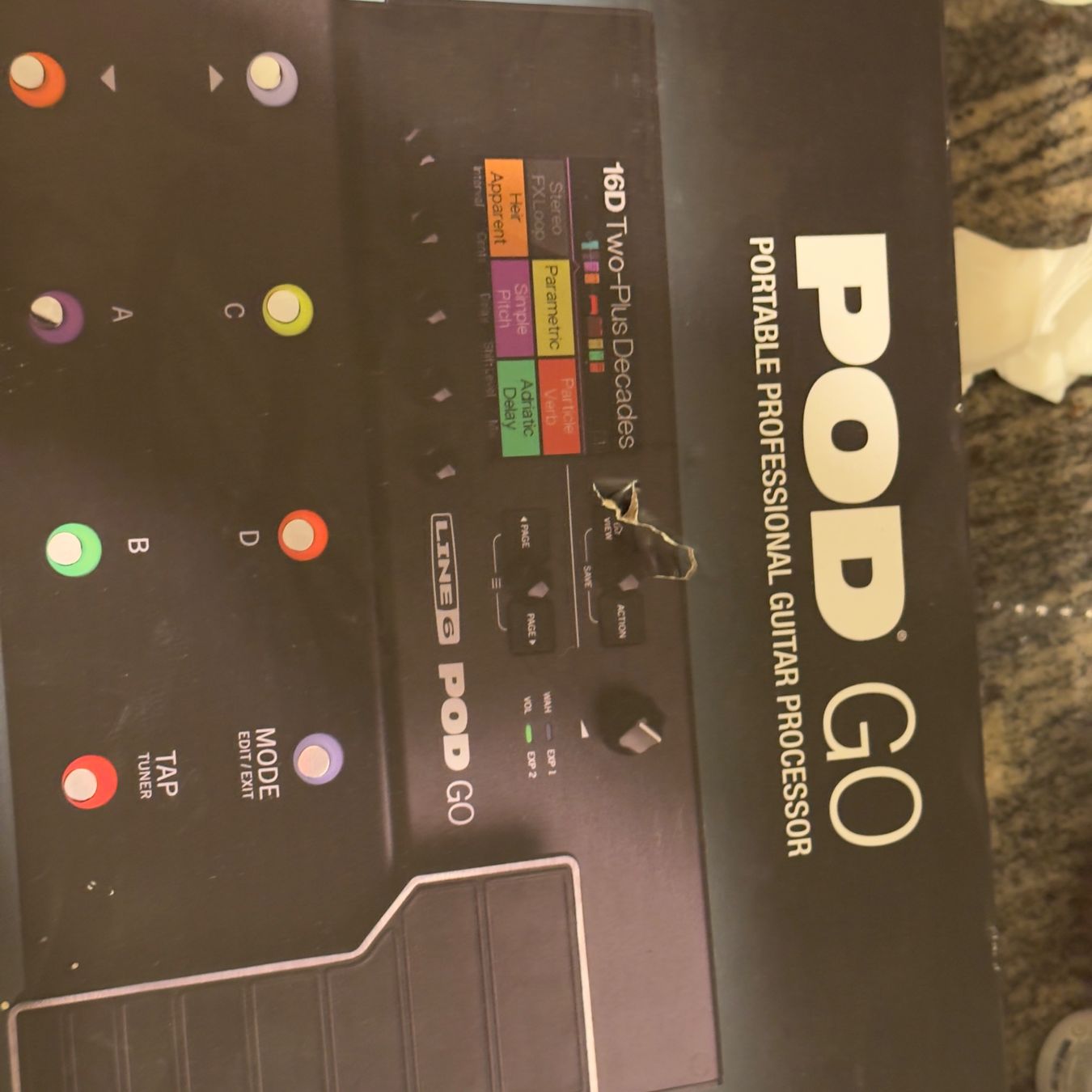 Line 6 Strumenti musicali: Line 6 pod go. Neu. – Usato da Wabern venduto da Sunlight777 3