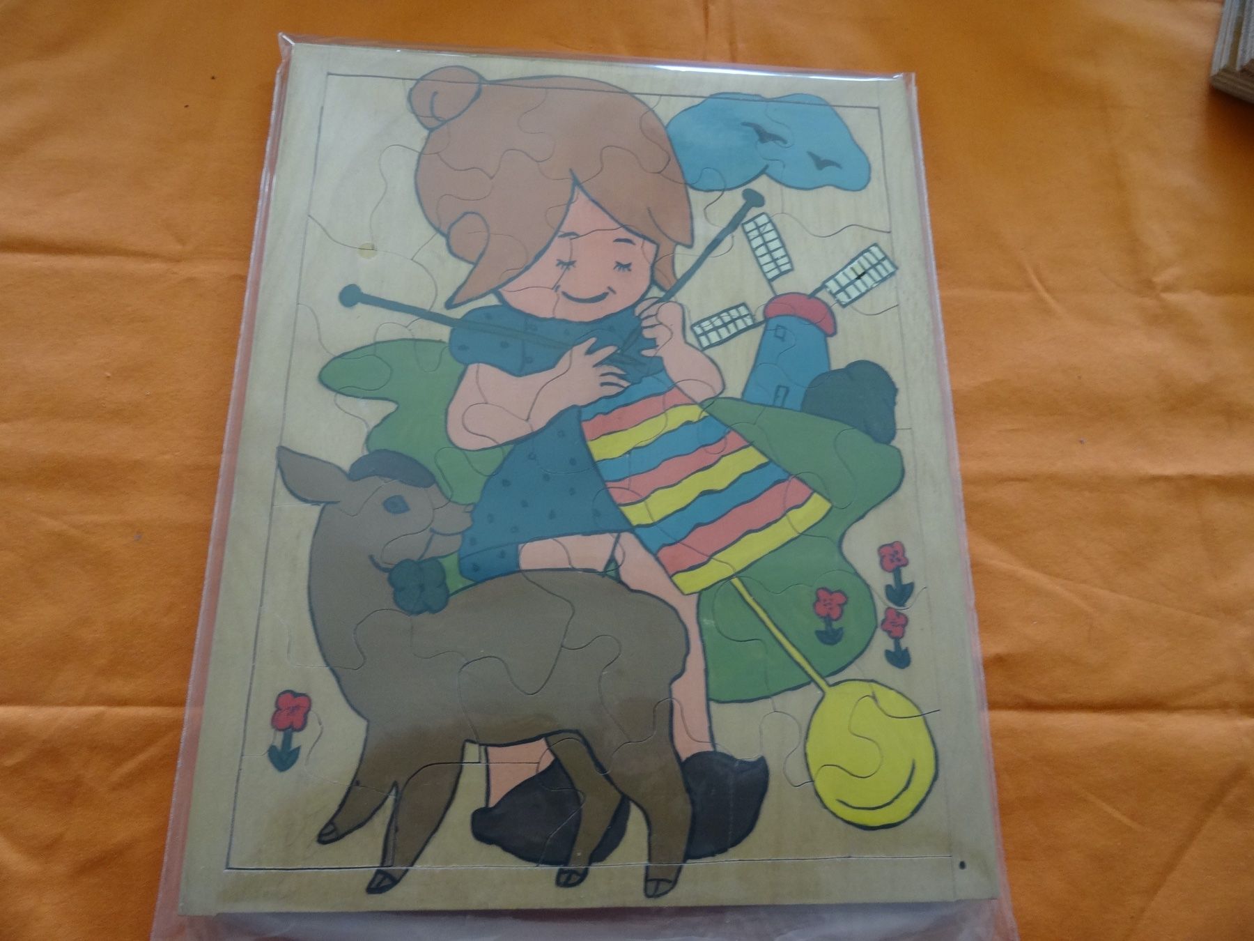 Puzzle: Holz Puzzle  am Stricken – Usato da Allenwinden venduto da Obalu