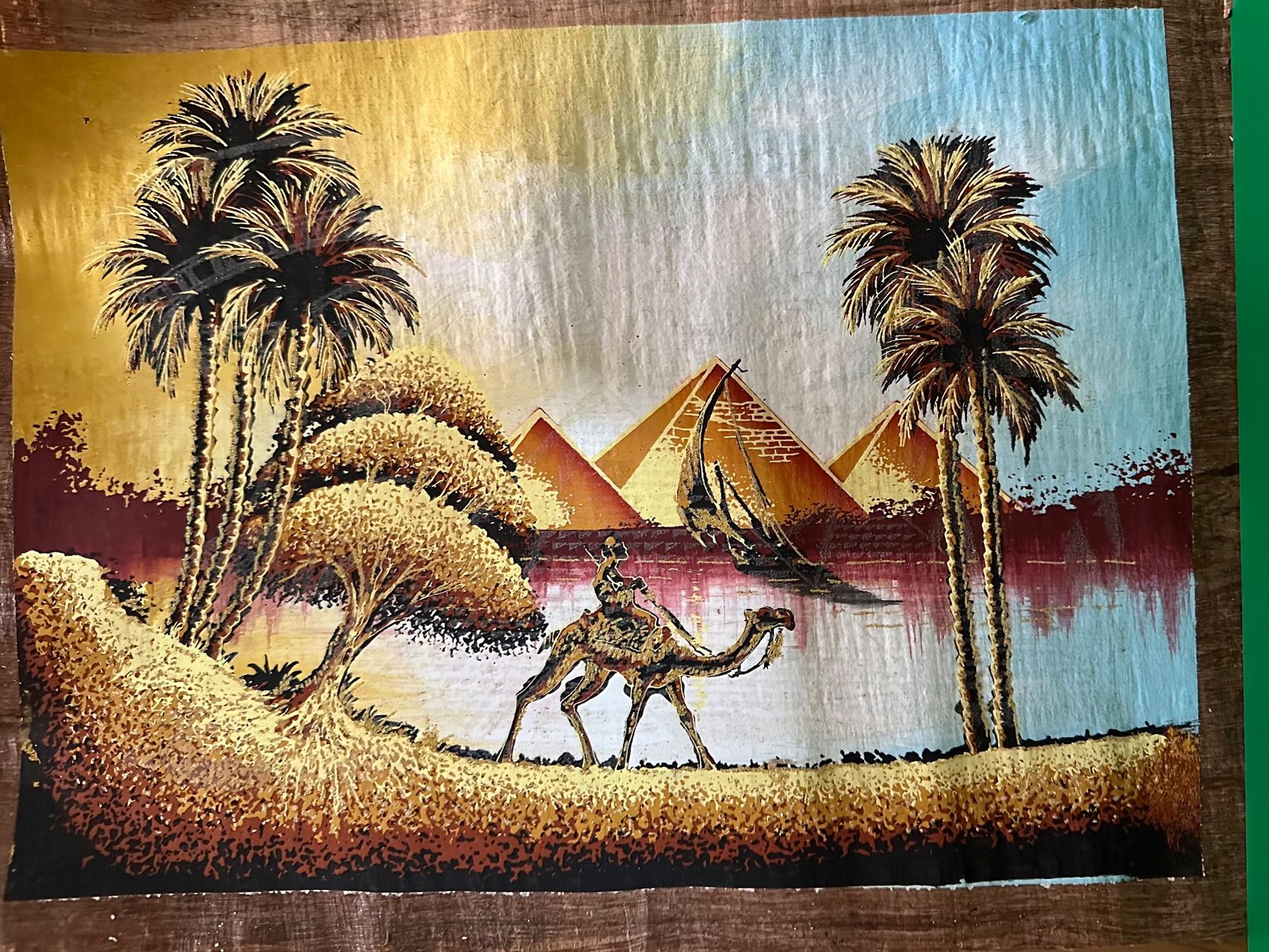 Foto & Immagini: Ägyptische Papyrusbilder, Handgemalt – Nuovo e nell'imballaggio originale da Bülach venduto da lilolilo333 3