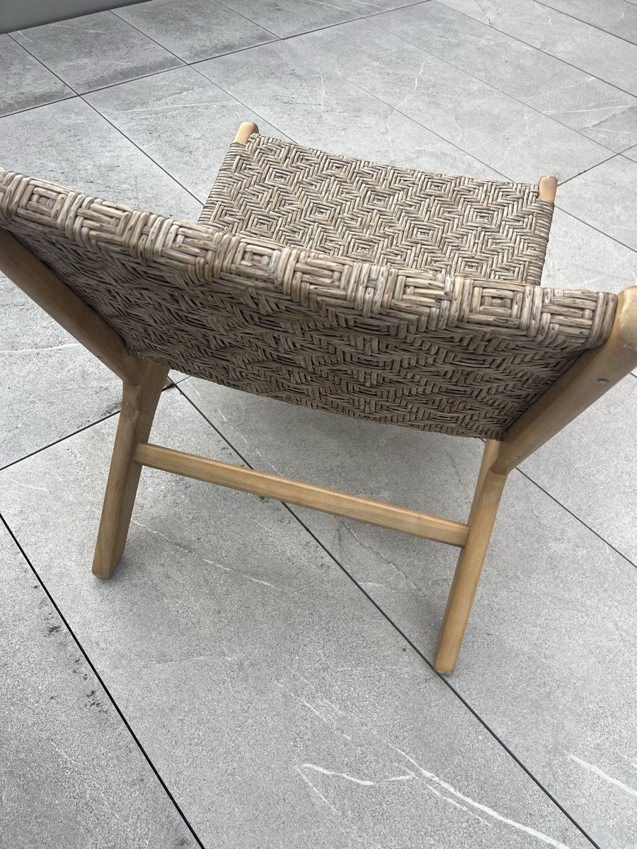 Poltrone: Loungesessel Holz mit Geflecht – Usato da Kerzers venduto da del13 2