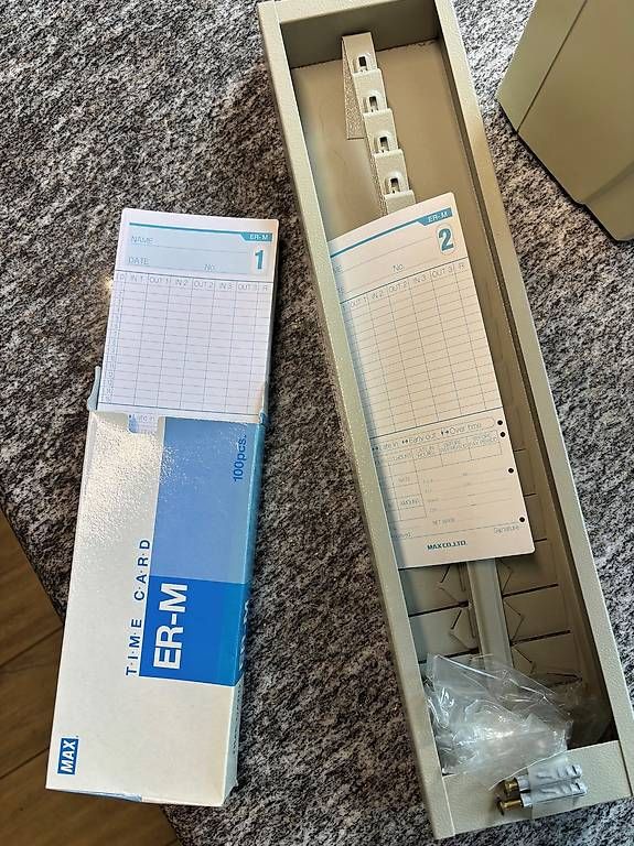 Tutte le macchine: Stempeluhr elektronisch MAX ER-2700 – Usato da Landquart venduto da jes_6zrh 2