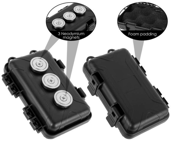 Sonstiges für Haushalt & Wohnen: Magnetische Schlüsselbox unter dem Auto – Neu und originalverpackt aus Geneve von Titi2008 1