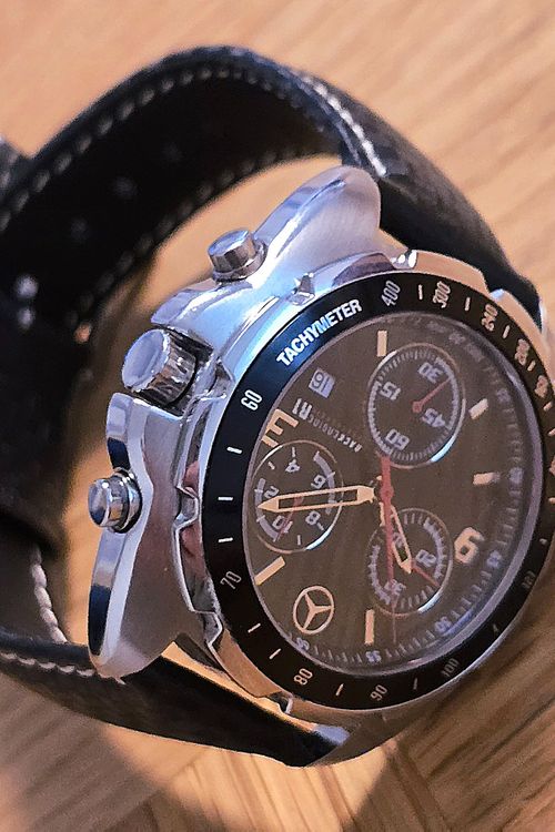 MERCEDES RACENGINE R1 XL CHRONOGRAPH TACHYMETER HERREN UHR (Gebraucht ...