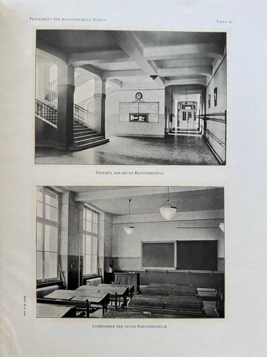 Libri: Geschichte der Kantonsschule Zürich 1883 - 1908 – Usato da Adliswil venduto da buch_und_kunst 4
