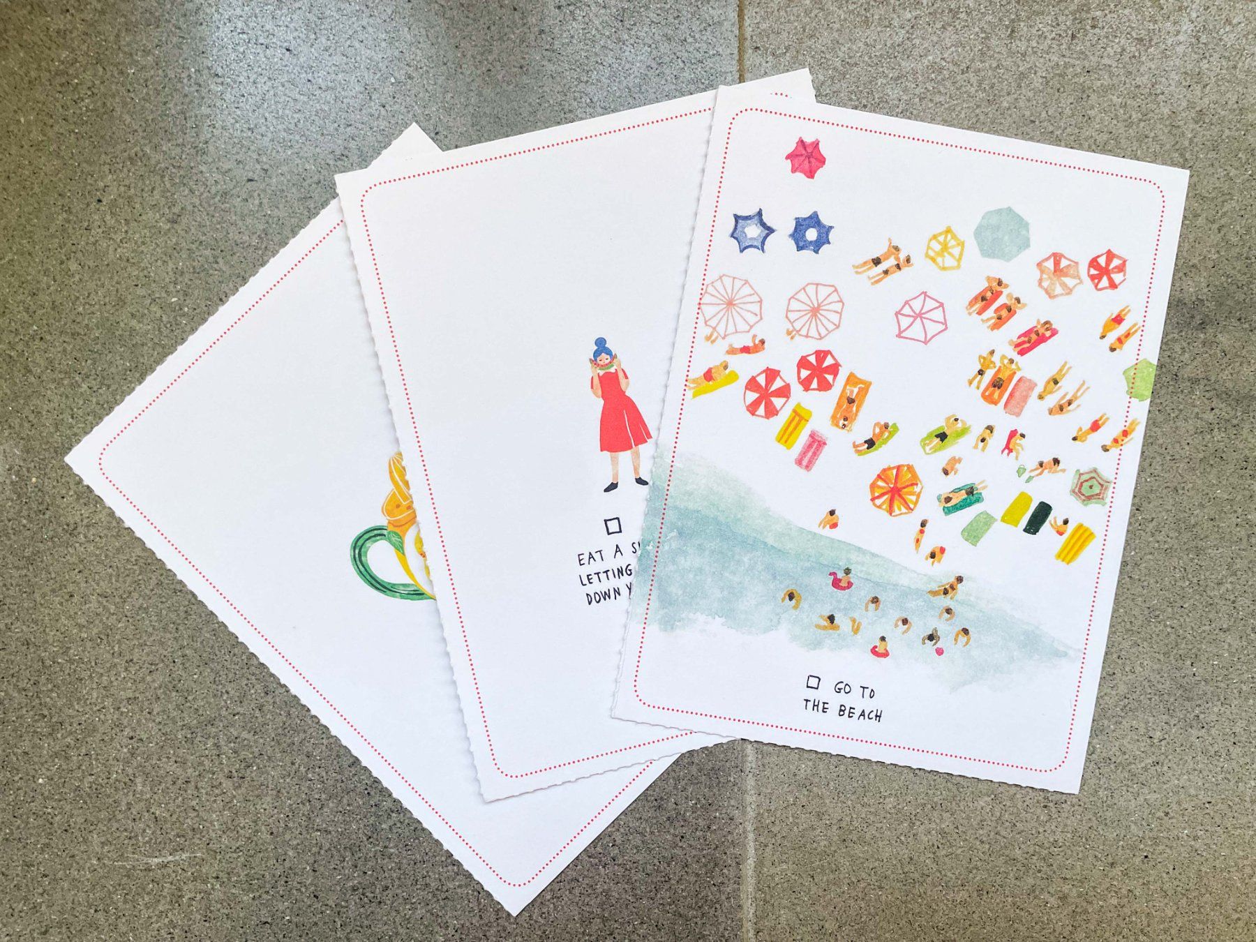 Cartoline postali: Postkarten Flow Magazin: Summer Bucket List – Usato da Zofingen venduto da angito