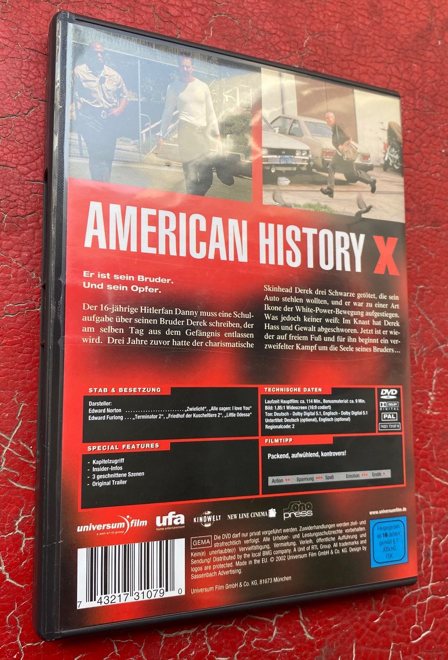 Tutti i DVDs: American History X – Usato da Basel venduto da Ostschweiz06 1