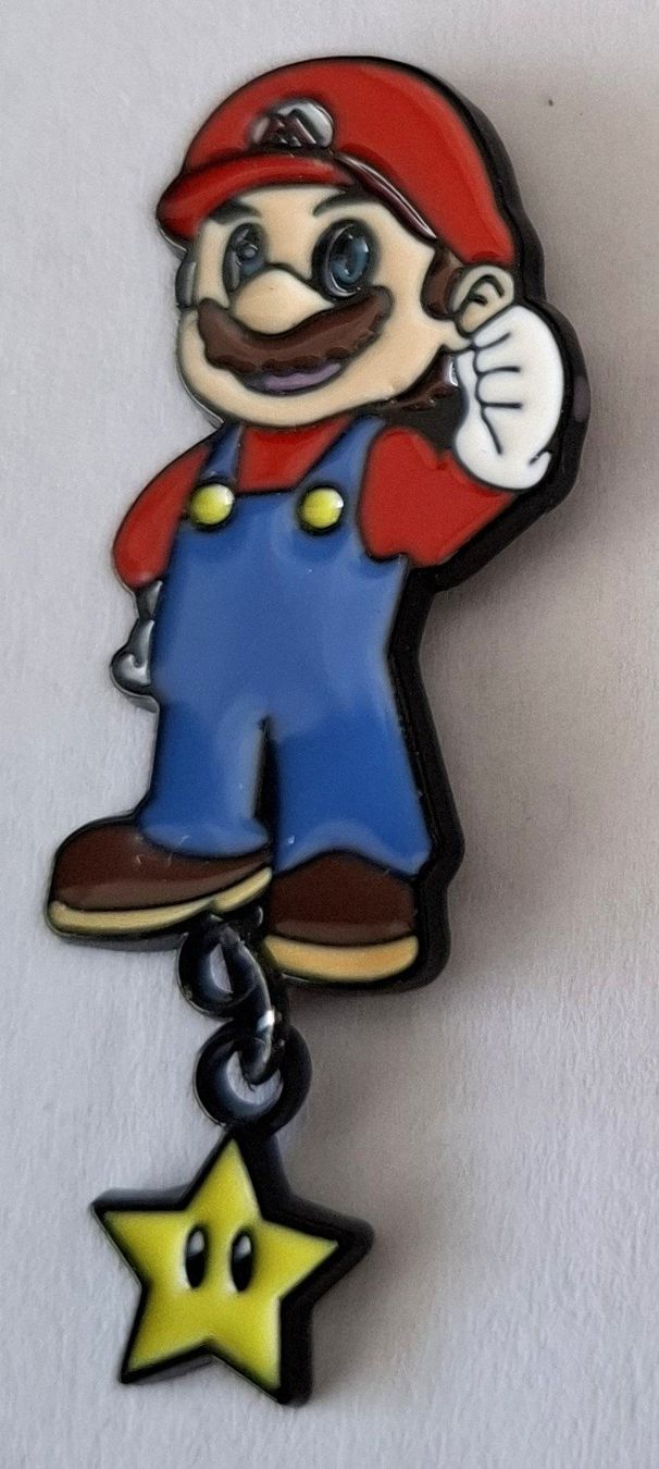 Nintendo Placchette & Badge: Mario mit Stern – Usato da Hinterkappelen venduto da Schampus