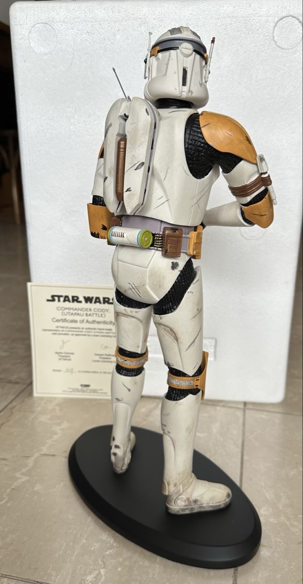 Star Wars Statuette: Star Wars Commander Cody 40cm STARWARS ATTAKUS neuf – Nuovo e nell'imballaggio originale da Sion venduto da BricEnBroc 4