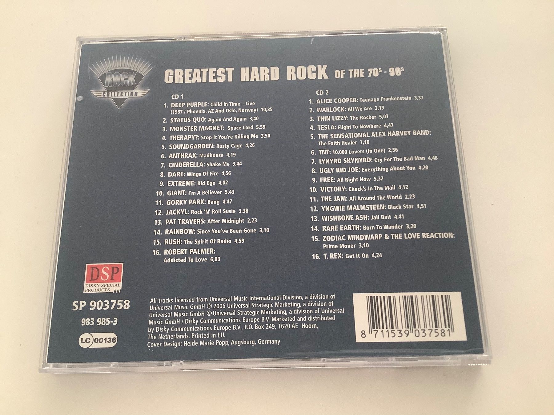 CD: Rock Collection / 70s - 90s / Vol.11 / 2 CD – Usato da Dübendorf venduto da Shreck 1