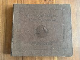 Antikes Schallplattenalbum USA (1918) (Schubert, Schumann)
