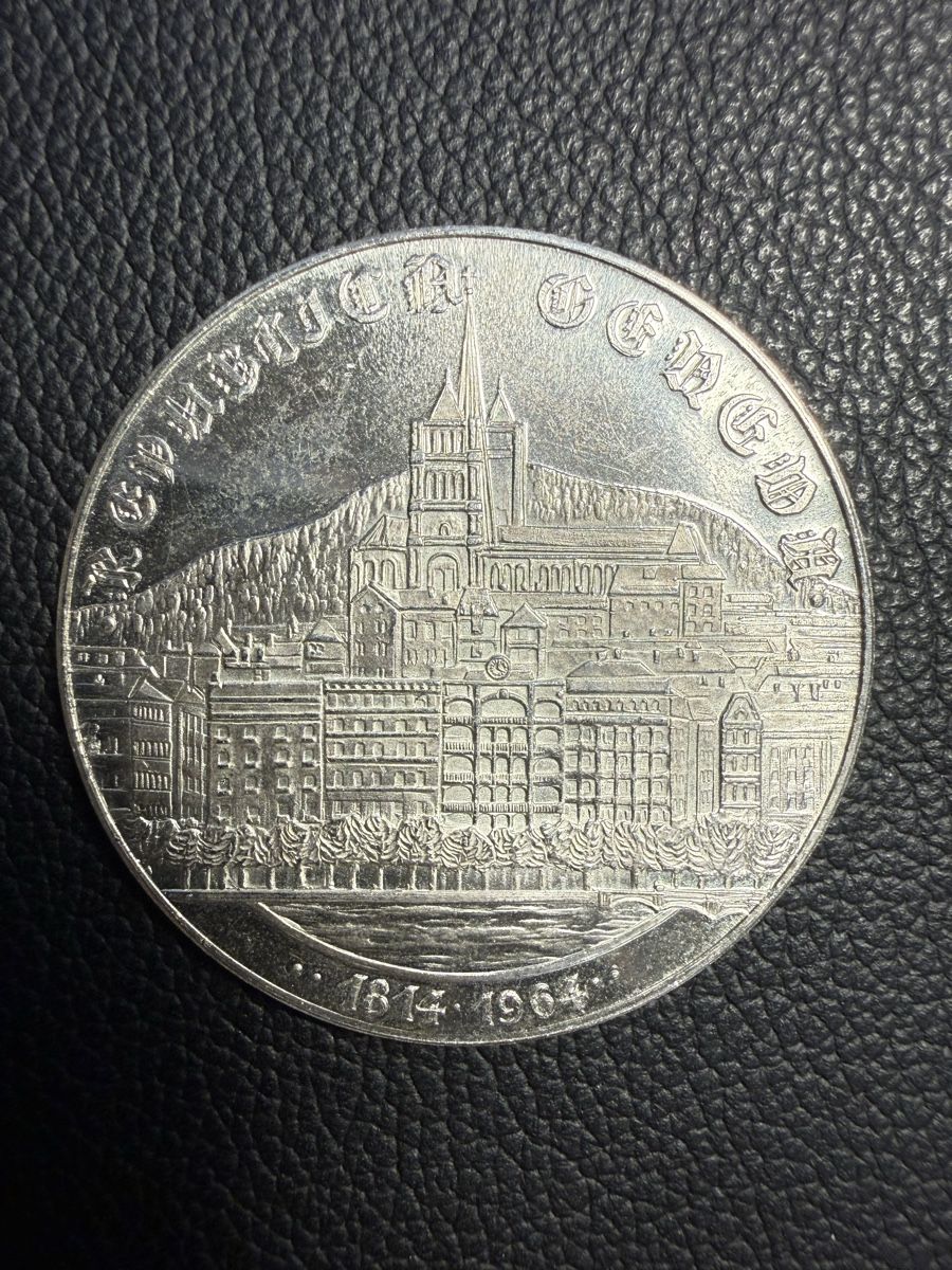 Tutti le monete: 1964 Silber Munze Geneve Argor CHF Franchi – Usato da Morbio Inferiore venduto da Artdeco83
