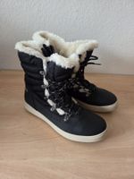 Damen Tex Winterschuhe Größe 40/41 mit Reissverschluss Black