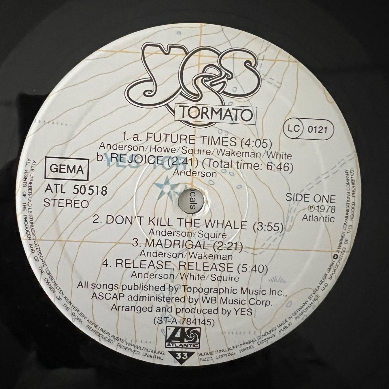 Dischi in vinile: Yes - Tormato / 1. D-Press. 1978 - TOP – Usato da Gais venduto da soundcave57 4