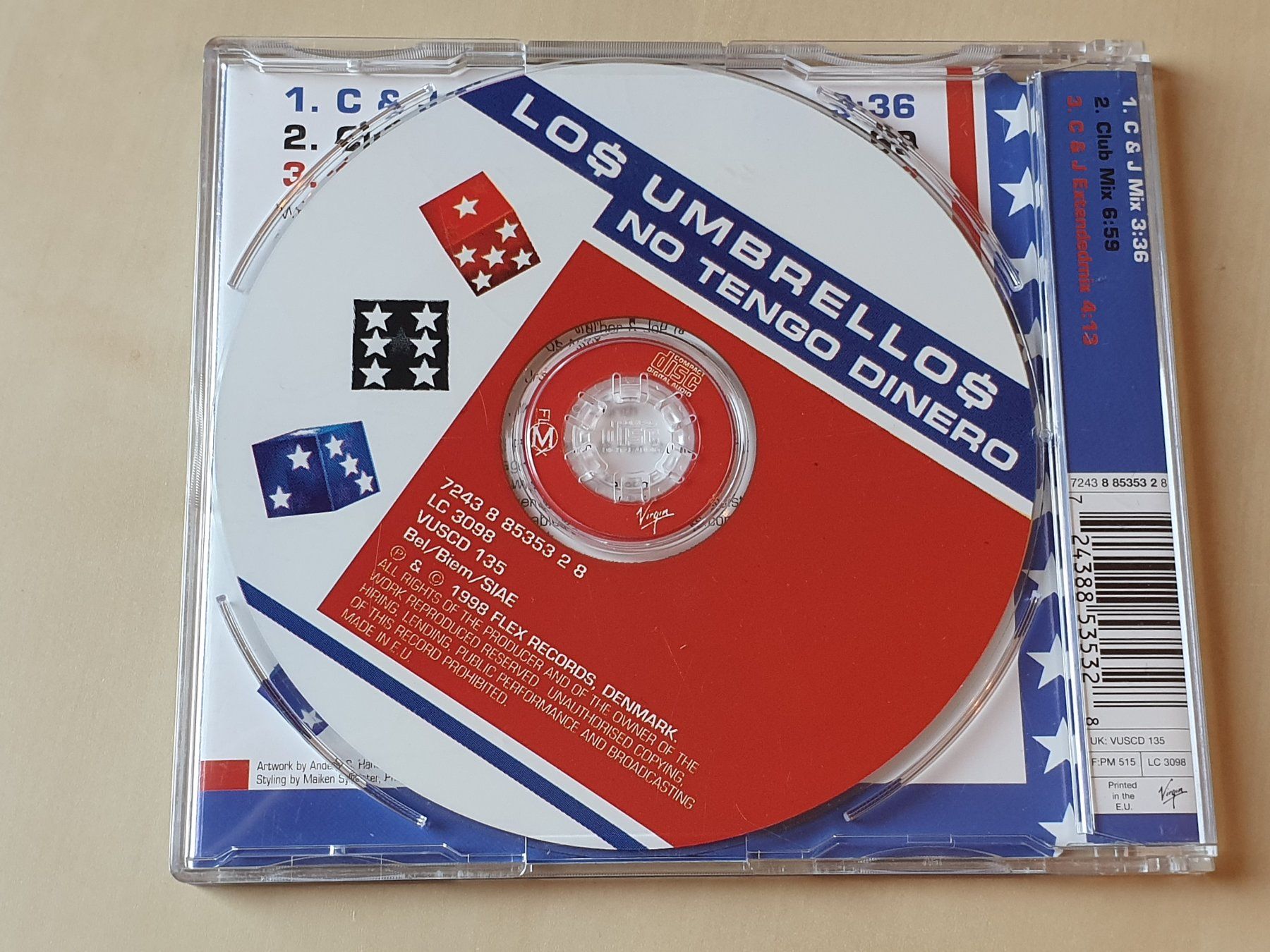 CD: Los Umbrellos No Tengo Dinero – Usato da Stansstad venduto da collectorsshop 1