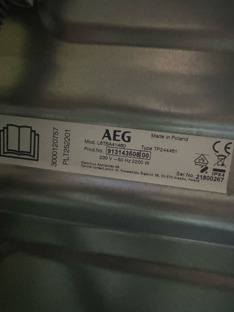 AEG Waschmaschinen: AEG Toplader Serie 6000 – Gebraucht aus Flawil von Peer1974 4