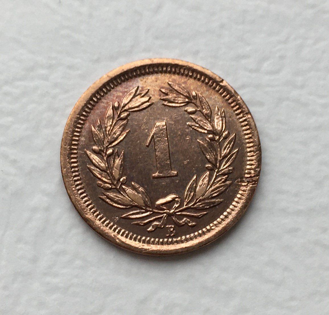 Tutti le monete: 1894 1 Rappen ss-vz – Usato da Kirchberg SG venduto da Helveticus00 1