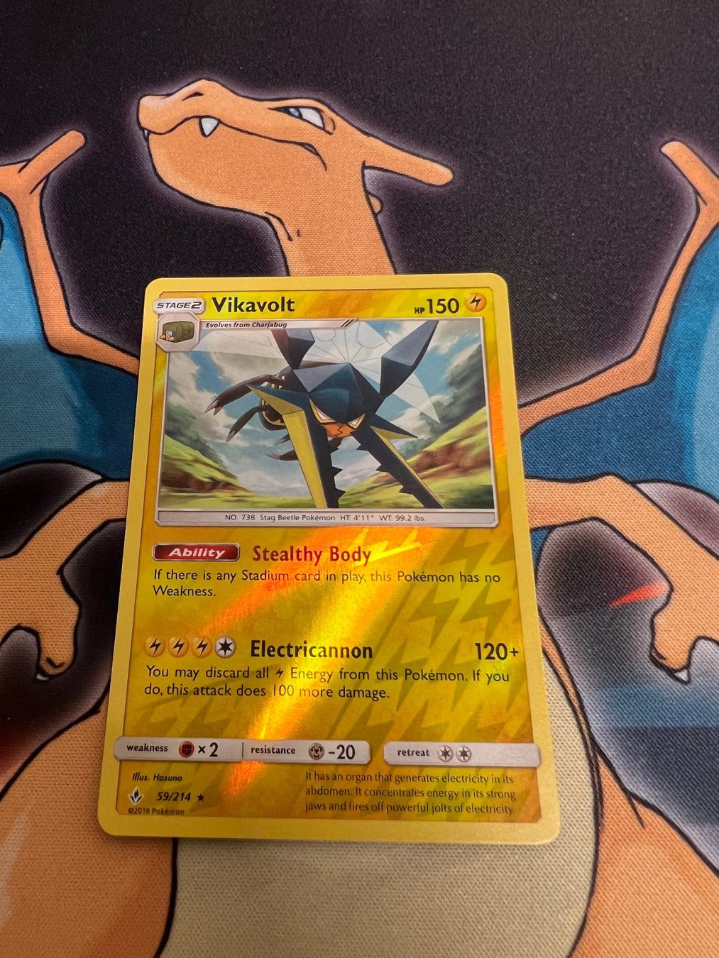 Pokémon Sammelbilder & Trading cards: Vikavolt (UNB 59) - Reverse Holo - Unbroken Bonds – Neu (gemäss Beschreibung) aus Bülach von Pfrenzel