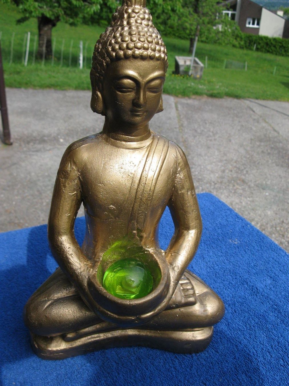 Sculture & Statue: Buddha aus Keramik – Usato da Altstätten venduto da antikundart