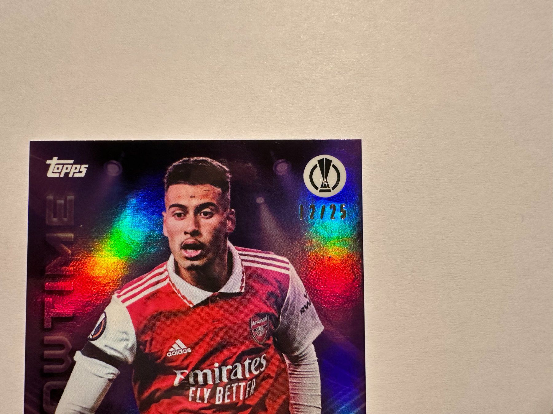 Topps Carte collezionabili: Gabriel Martinelli 2023 Topps Showtime 12/25 – Usato da Hagendorn venduto da Pokecollectorch 1