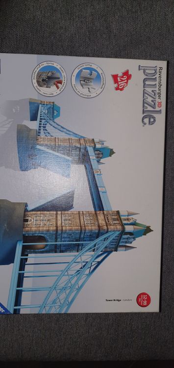 3D Puzzle Ravensburger Tower Bridge London (Gebraucht) in Ibach für CHF ...