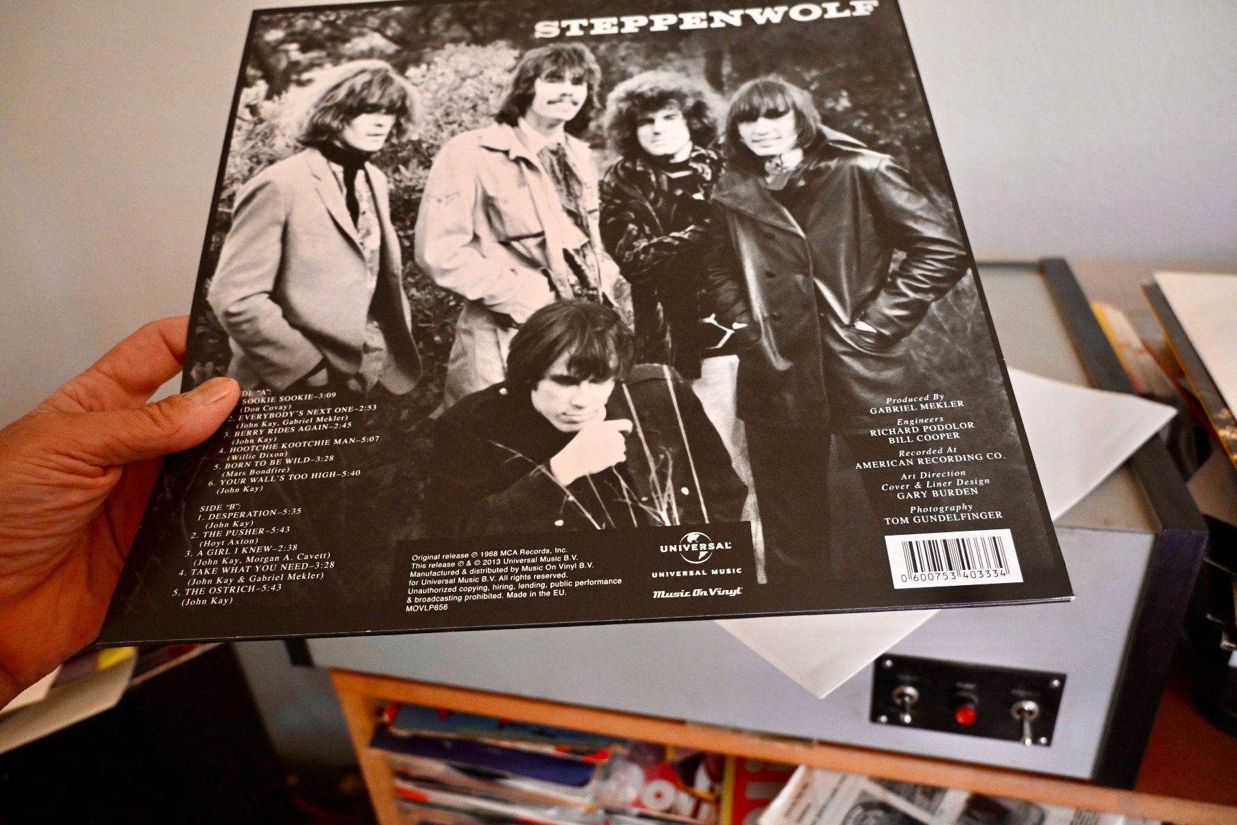 Vinyles: 180 gram audiophile STEPPENWOLF Same RE 1023 ex-/m- TOP – D'occasion à Pfaffhausen par mono_rec 5