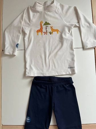 UV-Schwimmset aus T-Shirt und Kurzhose,76-81 cm, NABAJI