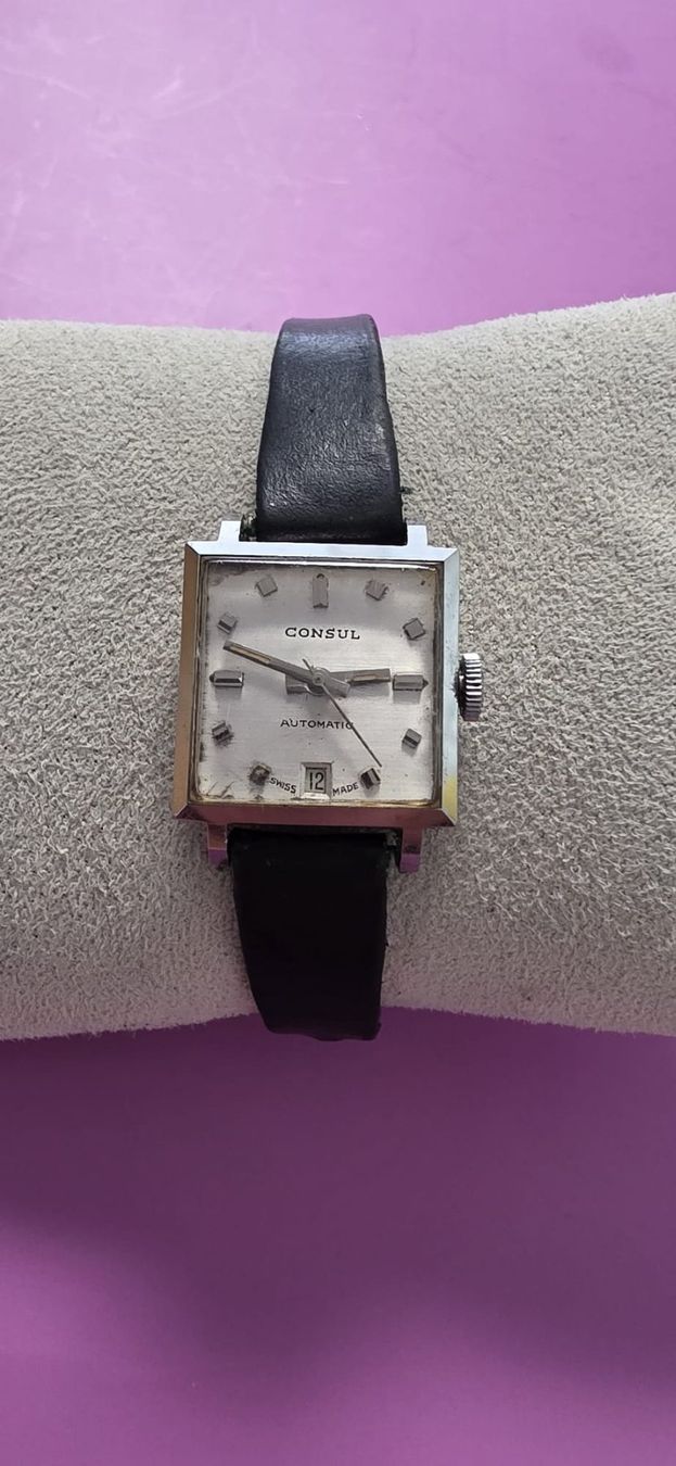 Omega Orologi: CONSUL Damen Uhr AUTOMATIC DATE 4791108 – Usato da Neftenbach venduto da Taschen-Uhren 8