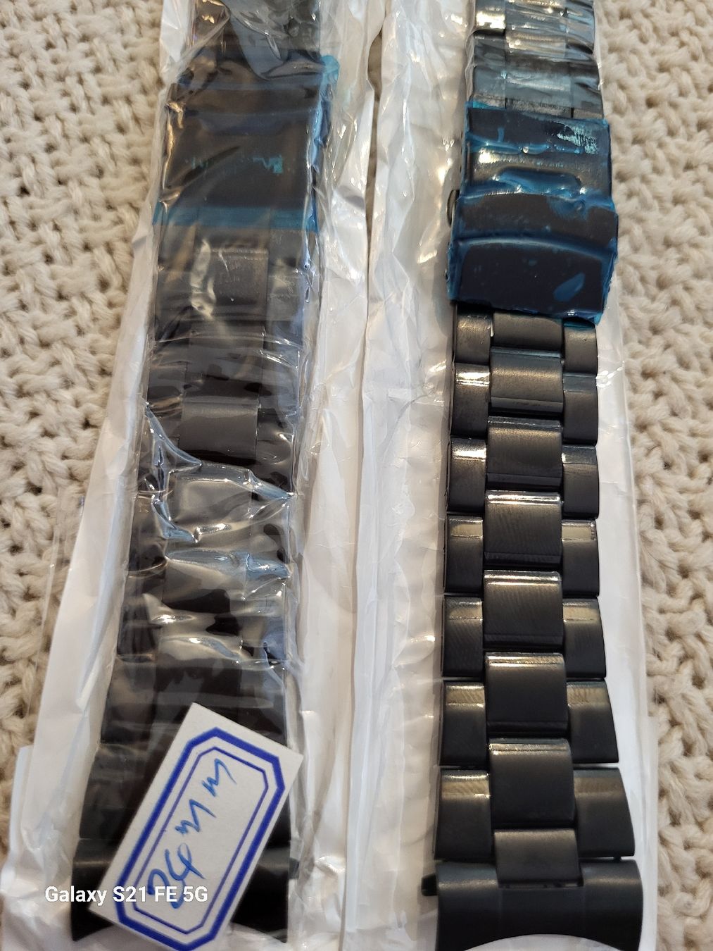 Bracciali & Braccialetti: 24mm Uhrenarmband,schwarz,un iversale – Nuovo e nell'imballaggio originale da Riehen venduto da tamola67 1