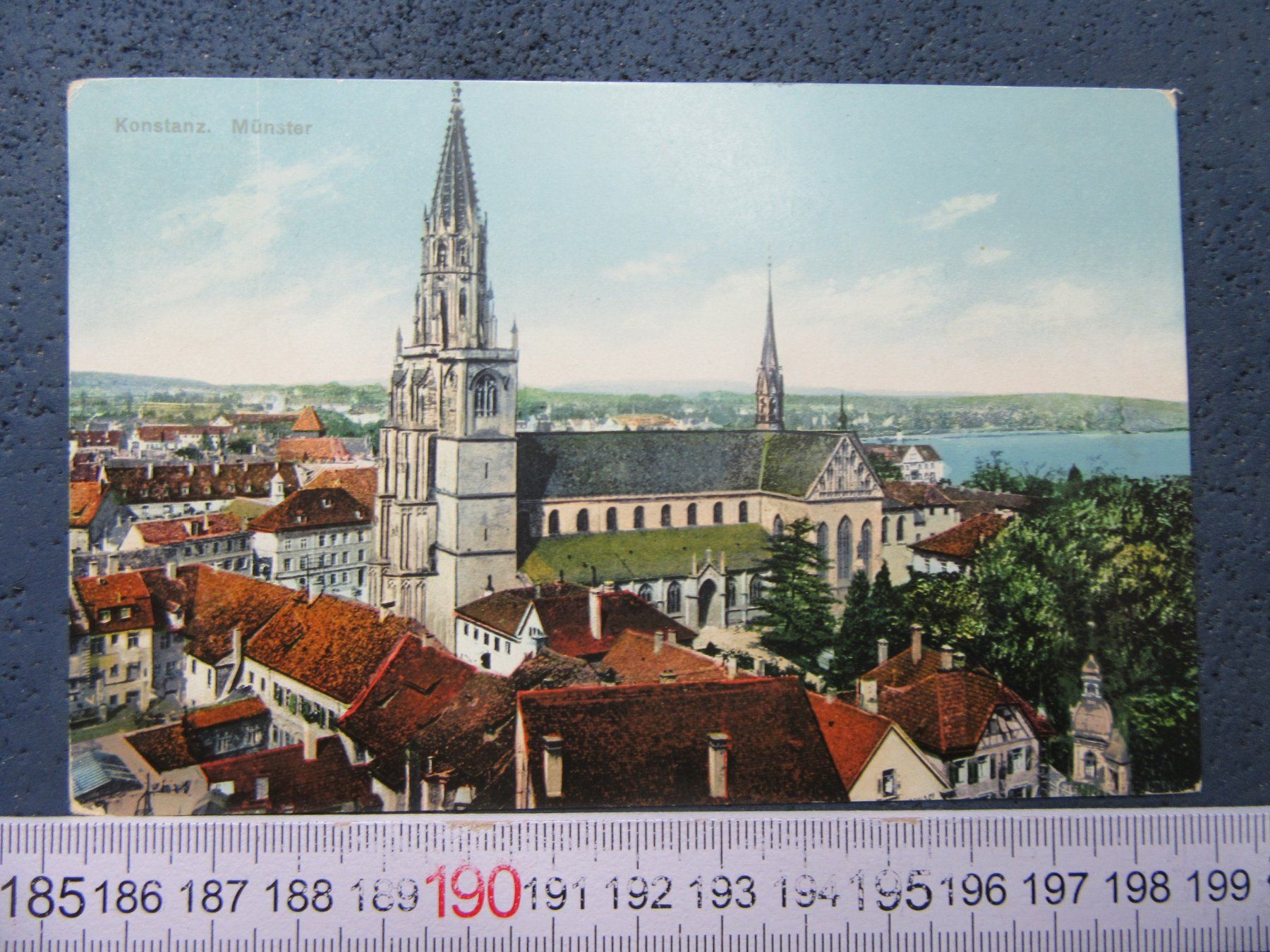 Cartoline postali: KONSTANZ MÜNSTER 1912 AK SG – Usato da Ettingen venduto da Hausi4711