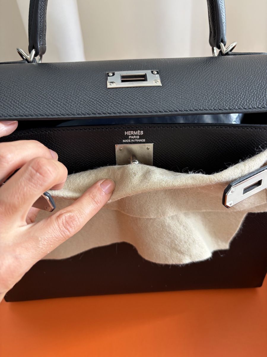 Borse da donna: Hermes Kelly 28 Black  – Nuovo (secondo la descrizione) da Oberwil b. Zug venduto da An_you78 5