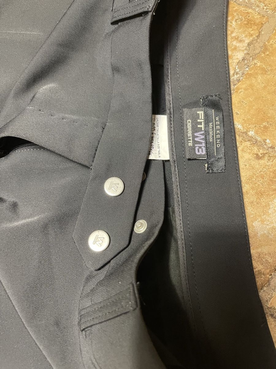 Max Mara Pantaloni: Max Mara Pantaloni-Tg M/L-glamour e elegante – Nuovo (secondo la descrizione) da Gordevio venduto da LanaZimm 2
