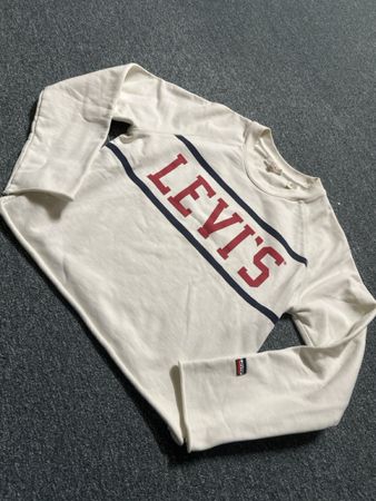 Levi's Sweatshirt creme mit Logo Gr S