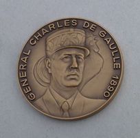Medaille ++ General Charles de Gaulle