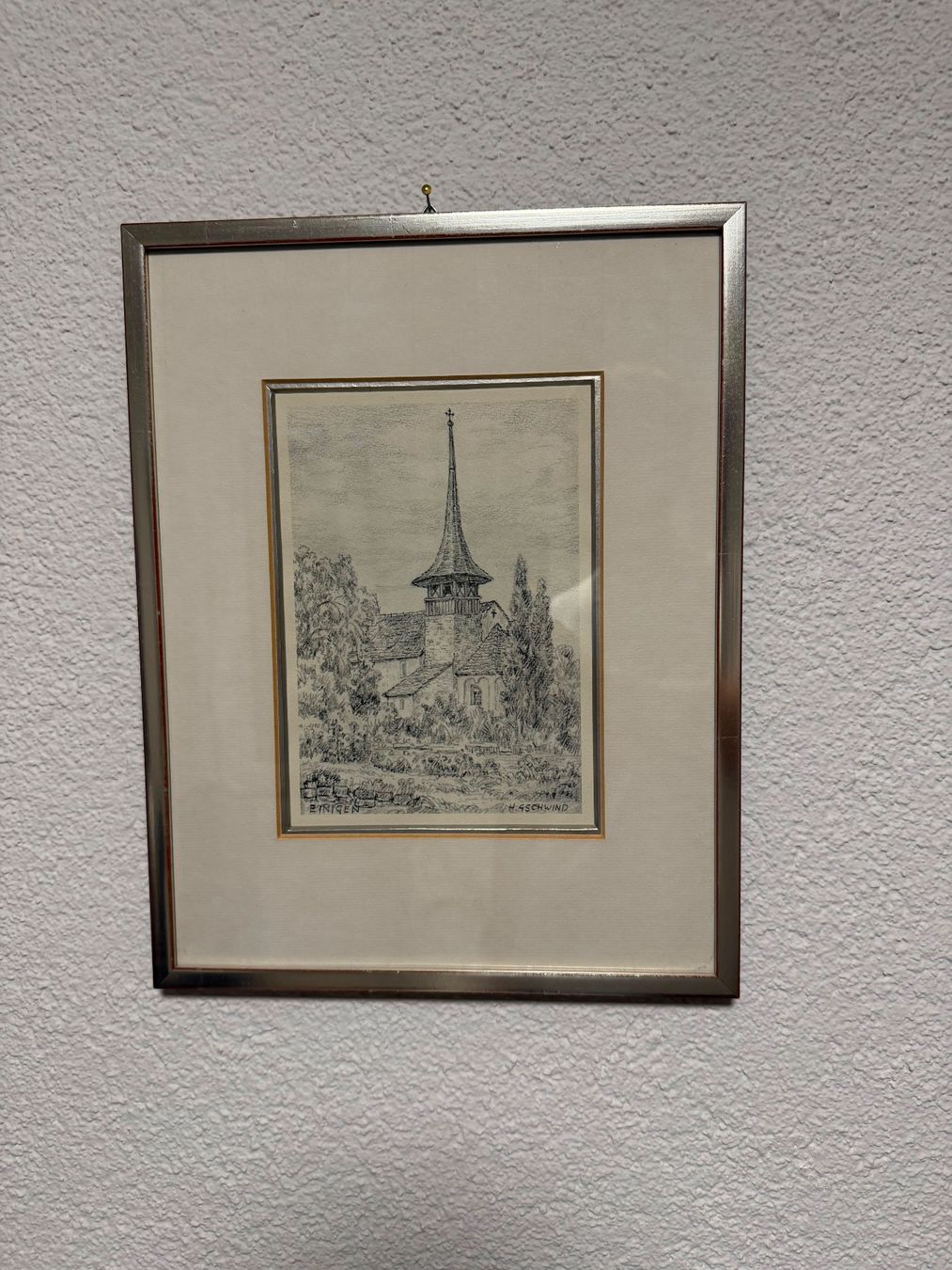 Foto & Immagini: Bilder Kirche Einigen – Usato da Unterseen venduto da Froschmu 1