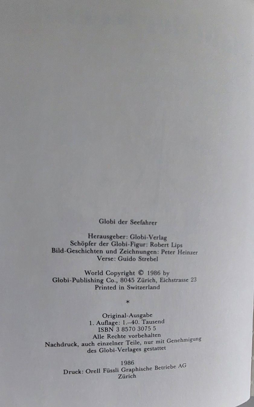 Bücher: Lot Globi Bücher – Gebraucht aus Kyburg-Buchegg von Rolf1velo 4