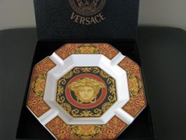 Versace - Medusa Aschenbecher, Cendrier (23 x 23 cm)